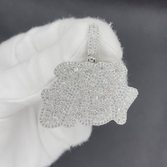 New Iced Out  CZ Limited Edition 90'S Baby Pendant - Picture 2 of 4